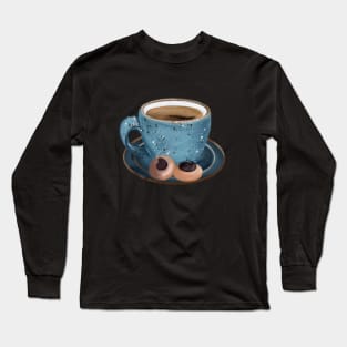 Coffe lover coffee time autumn mood Long Sleeve T-Shirt